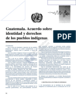 Acuerdo Sobre Identidad y Derechos de Los Pueblos Indigenas 