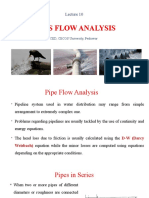 Pipes Flow Analysis: CED, CECOS University, Peshawar