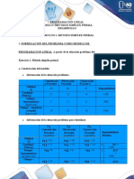 Ejercicio1 METODO SIMPLEX PRIMAL