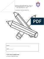 Cuadernillo de Trabajo - Primer Trimestre