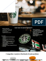 Starbucks Brand Plan 