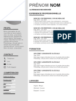 73 Modele CV Alternance