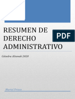 RESUMEN ADMINISTRATIVO PARCIAL