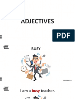 Ajectives and Adverbs