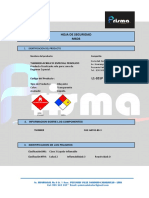 Msds Thinner Acrilico Especial Fenolico