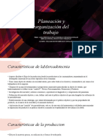 Modelos organizacionales: Mercadotecnia, producción y finanzas