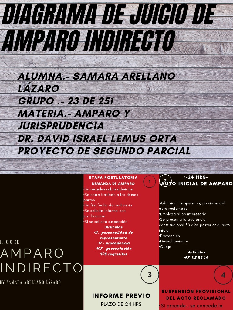 Diagrama de Juicio de Amparo Indirecto | PDF | Justicia | Crimen y ...
