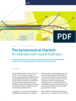 S14 Obligatoria - The Turnaround at Clariant An Interview With Hariolf Kottmann