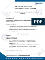 Orientaciones Didácticas Semana 2 Diplomado en Currículo Y Lengua Originaria