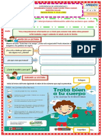 DIA 3 Interpretamos Información Sobre Las Acciones Que Cuidan Nuestra Salud