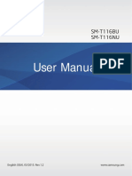 User Manual: SM-T116BU SM-T116NU