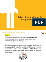 Como Redactar y Diferenciar Entre Peligro - Riesgo - Factor de Riesgo