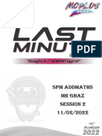Seminar Last Minute Addmaths MR Ghaz Session 2 11.02.2022