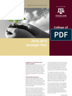 2010-2015 Strategic Plan: College of Agriculture and Life Sciences