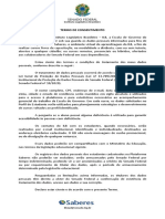 Termo Consentimento LGPD