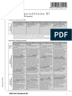 B1 AS5 Bewertungsrichtlinien