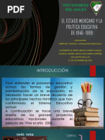 El Estado Mexicano y La