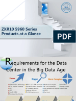 Data Center Network Requirements and ZXR10 5960 Series Product Overview