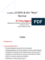 Covid 19 Sops & The "New" Normal: DR Vinay Aggarwal