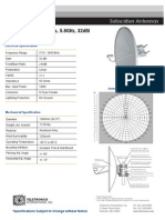 Dish Antenna, 5.8Ghz, 32dbi: Subscriber Antennas
