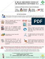 Managing Mild Omicron Covid at Home in Low-Resource Settings V.2