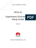 Experiment Environment Setup Guide