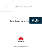 Machine Learning: Huawei AI Academy Training Materials