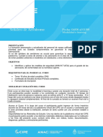 CIPE - Ficha Señalero de Aeródromo AGO CP