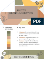 Unit Vi Global Migration