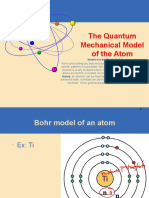 EDIT Quantum Theory and The Atom