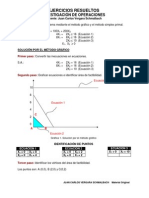 Ejercicios Resueltos 1, Metodo Grafico y Simplex