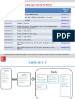 Chapter 2 - The Accounting Cycle: During The Period: Click On Links