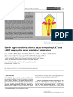 Dentin Hypersensitivity Low Level Parameter Lizarelli2010