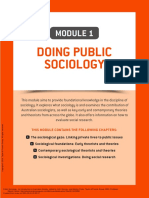 Public Sociology: An Introduction To Australian Society. Chapters 1-4