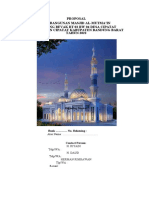 Proposal Pembangunan Masjid