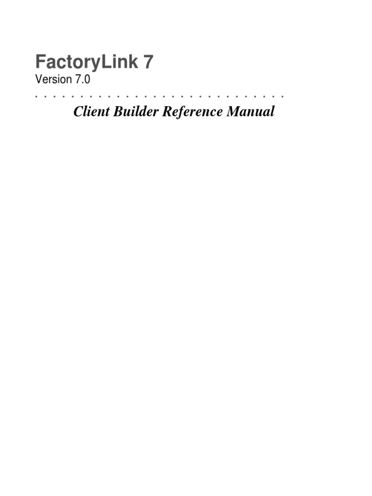Client Builder Manual | PDF | Window (Computing) | Menu (Computing)