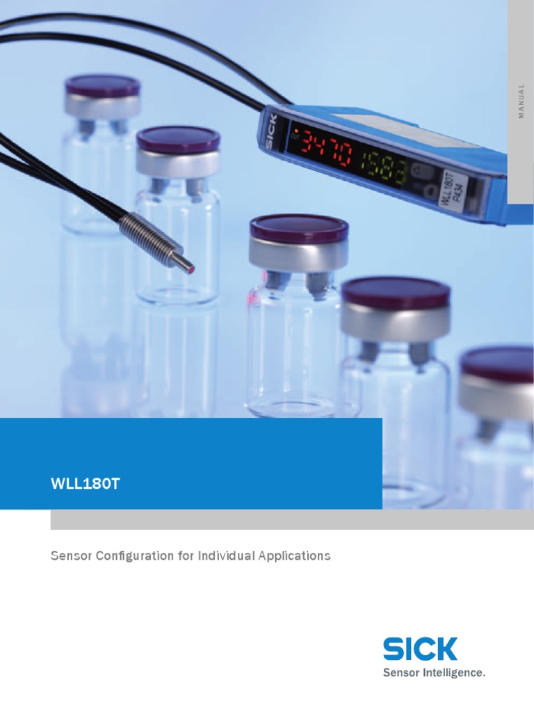 WLL180T Sensor Teach-in Manual | PDF | Optical Fiber | Electrical ...