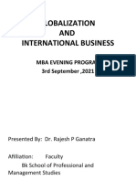 globalization and international business