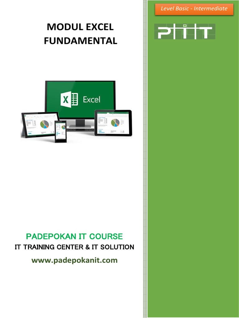 Modul - Excel Fundamental Basic - Intermediate | PDF