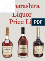 Maharashtra Liquor Price List PDF
