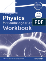 Compelete Physics For Cambridge IGCSE Workbook