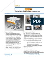 General Specifications Multiphasic Skid For Fluid Measurement