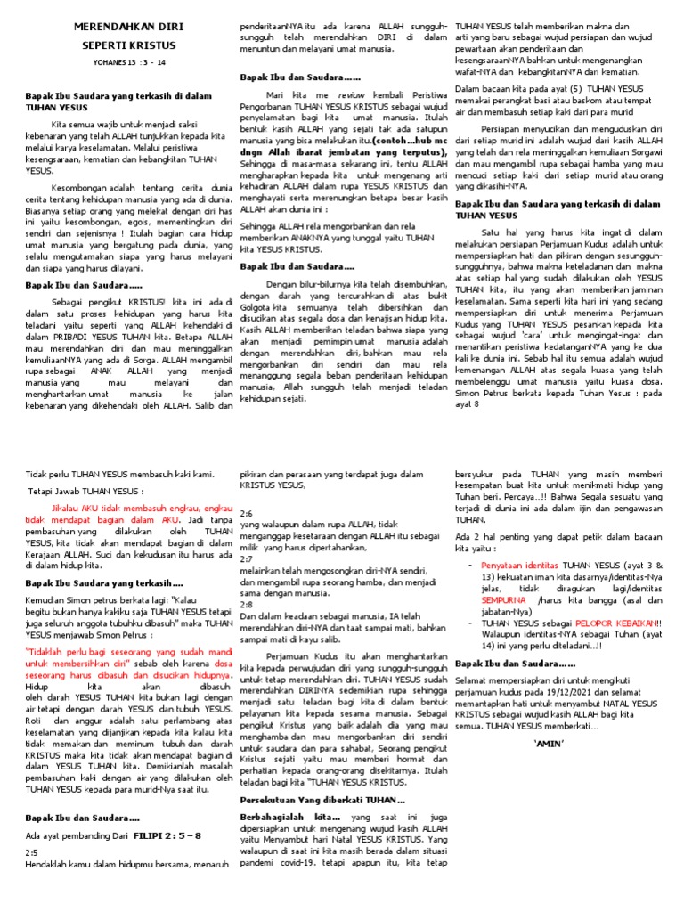Merendahkan diri edit pdf