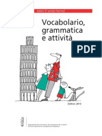 Vocabolario, Grammatica e Attivitá