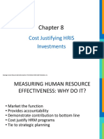 Chapter 7 - Cost Justifying HRIS