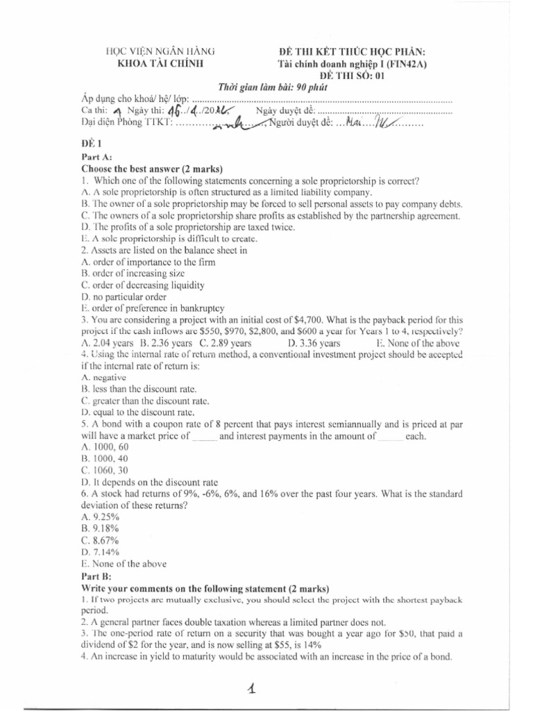 De So 1 | PDF