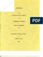 1955 Journal of the Sixteenth Annual Conference of the Central Congo Annual Conference of the Methodist Church in Africa