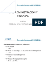 Préstamos CFGS Administración y Finanzas
