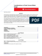 Loop Response Considerations in Peak Current Mode Buck Converter Design TI Slvae09b