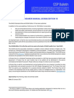 2021/2 Isago Standards Manual (Gosm) Edition 10
